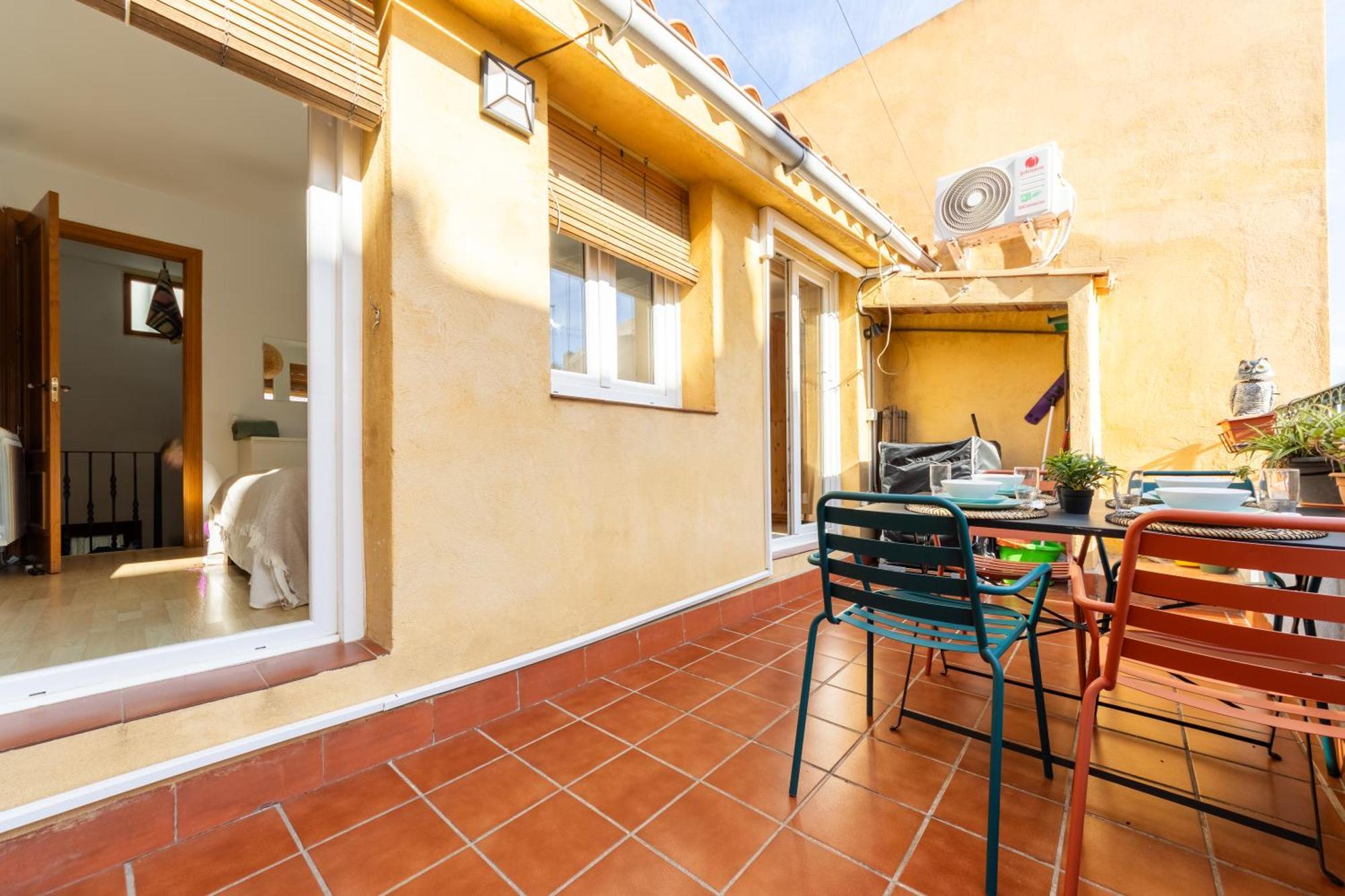 塔拉戈纳Grooovy Duplex Amb Terrassa公寓 外观 照片